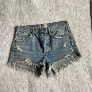 Agolde denim shorts
